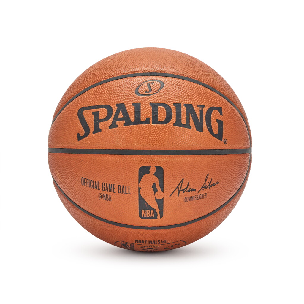 View full screen - View 1 of Lot 35. Game Issued 2018 NBA Finals Ball .