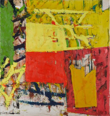 View full screen - View 1 of Lot 35. Untitled (Yellow- Red Composition).