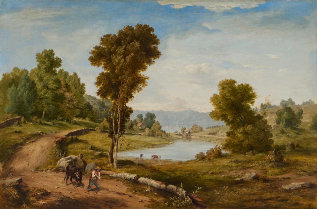 View full screen - View 1 of Lot 210. View on the Hudson.