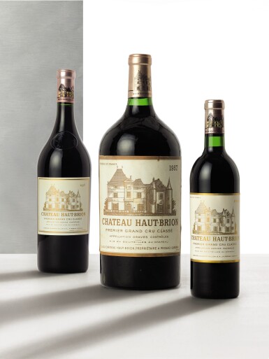 View full screen - View 1 of Lot 3230. Château Haut Brion 1957 (6 BT).