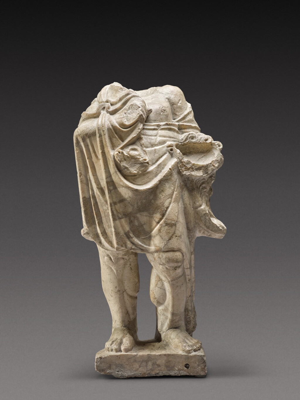 View full screen - View 1 of Lot 78. A Roman Giallo Antico Marble Figure of Herakles, circa 2nd Century A.D..