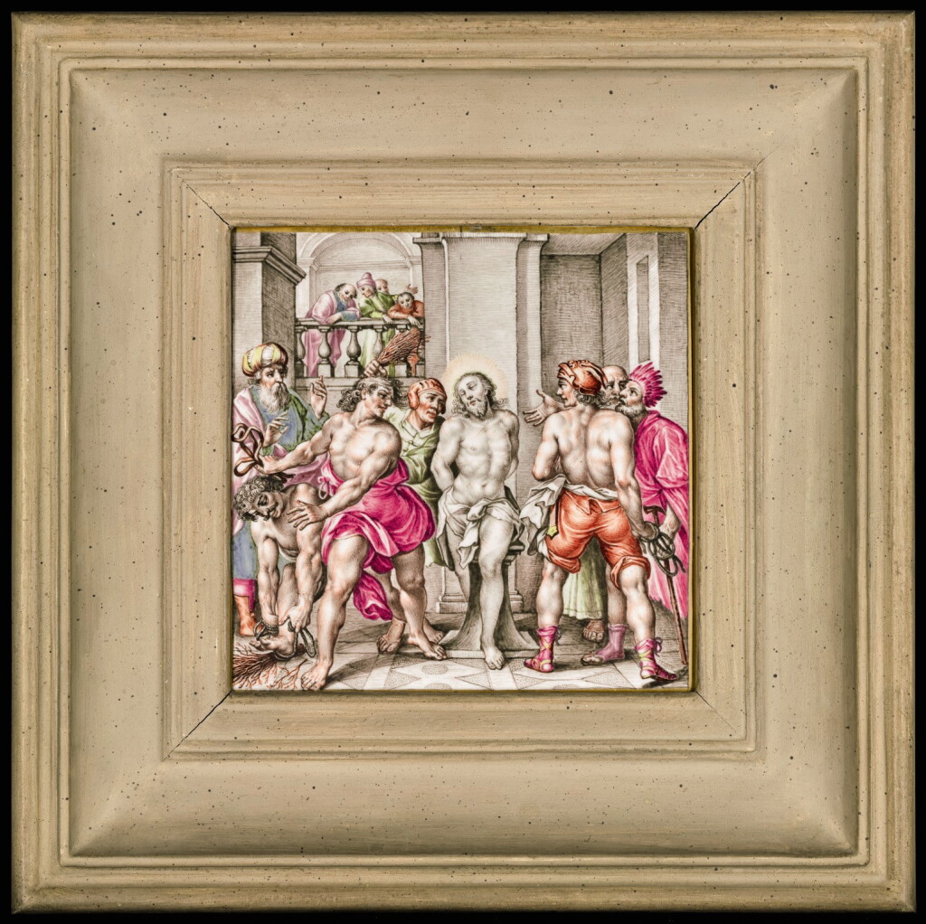 View full screen - View 1 of Lot 68. A German porcelain Hausmalerei dated documentary plaque, 1756, decorated by Mayer of Pressnitz.