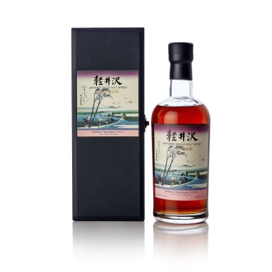 View full screen - View 1 of Lot 1002. 輕井澤 "冨嶽三十六景" 系列 Karuizawa 36 Views of Mount Fuji 35th Release 61.4 abv NV (1 BT70).