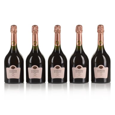 View full screen - View 1 of Lot 172. Taittinger, Comtes de Champagne Rosé 2007 (5 BT).