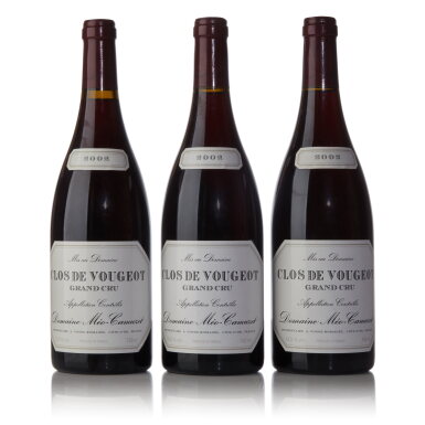 View full screen - View 1 of Lot 238. Clos Vougeot 2002 Méo-Camuzet (3 BT).