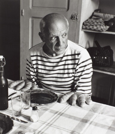 View full screen - View 1 of Lot 64. ROBERT DOISNEAU | ‘LES PAINS DE PICASSO’, 1952.