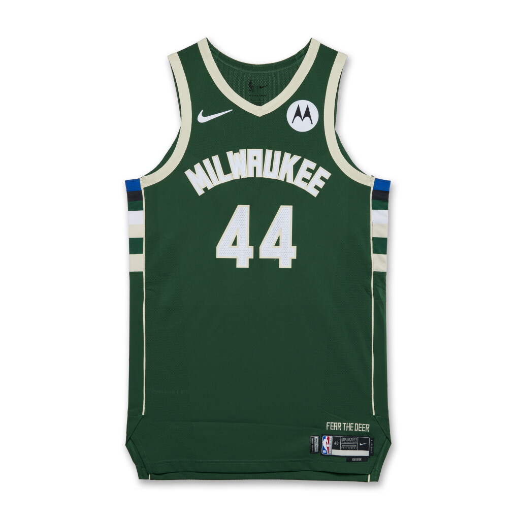 View full screen - View 1 of Lot 40. Andre Jackson Jr. Worn ‘Slam Dunk Contest’ Icon Edition Jersey .