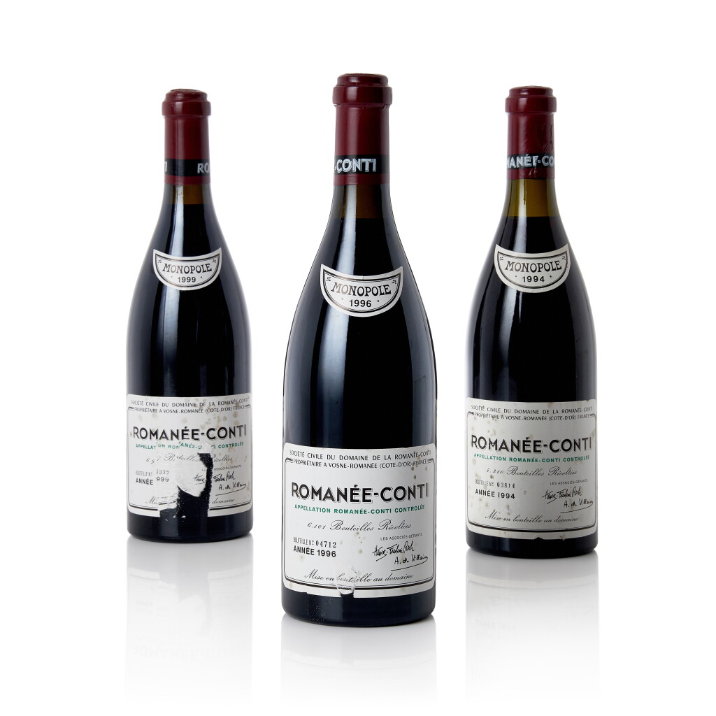 View full screen - View 1 of Lot 618. Romanée Conti 1999 Domaine de la Romanée-Conti (1 BT).