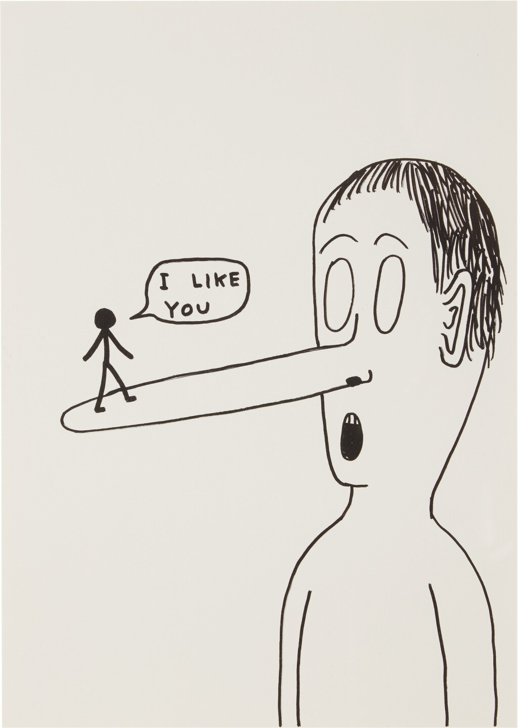 View full screen - View 1 of Lot 98. Untitled (I Like You).