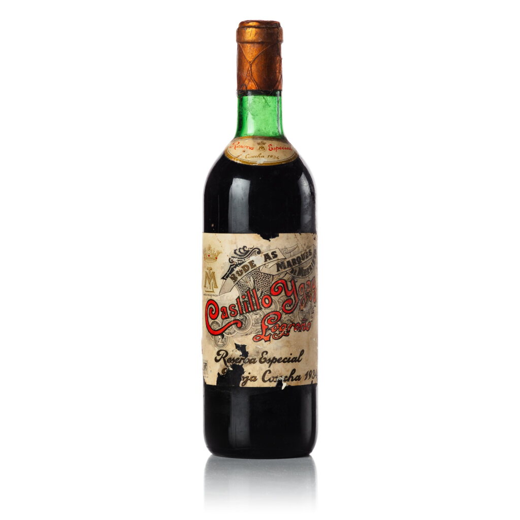 View full screen - View 1 of Lot 149. Castillo Ygay Reserva Especial 1934 Marqués de Murrieta (1 BT).