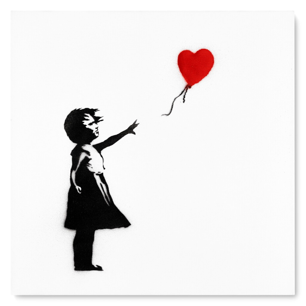 View full screen - View 1 of Lot 38. Girl with Balloon.