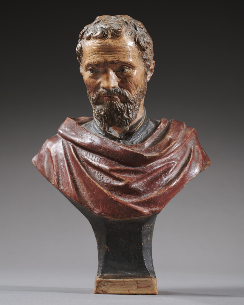 View full screen - View 1 of Lot 99. Bust of Michelangelo Buonarroti.