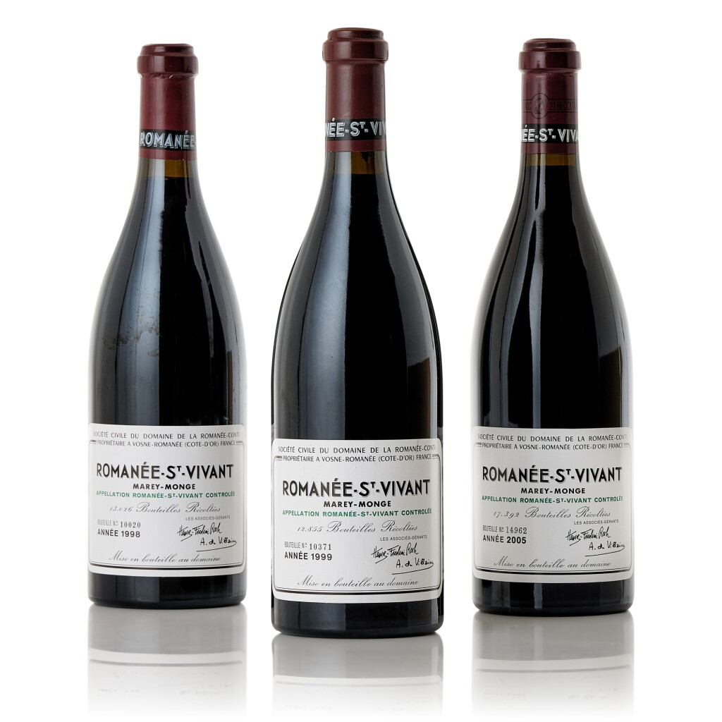 View full screen - View 1 of Lot 8668. Romanée St. Vivant, Marey Monge 1998 Domaine de la Romanée-Conti (4 BT).