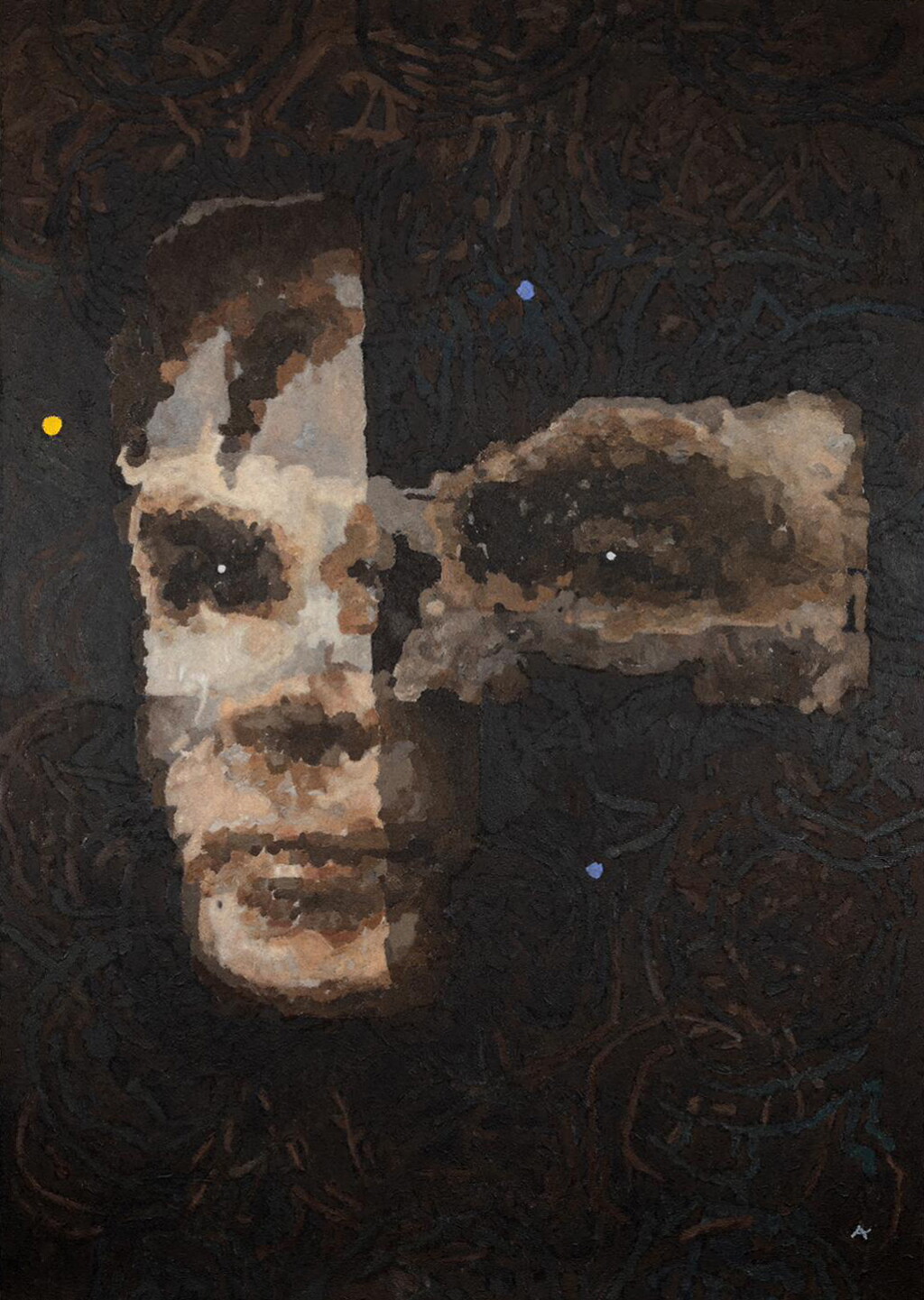 View full screen - View 1 of Lot 1. A.I. God. Portrait of Alan Turing.