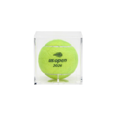 View full screen - View 1 of Lot 5. Alexander Zverev v. Ben Shelton 2026 US Open Final 'Championship Clinching' Match Point Tennis Ball | Set 4 | Zverev First US Open Championship.