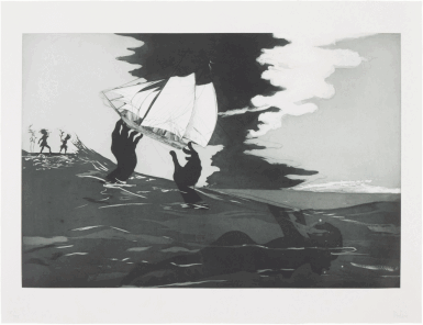 View full screen - View 1 of Lot 705. No World, from An Unpeopled Land in Unchartered Waters.
