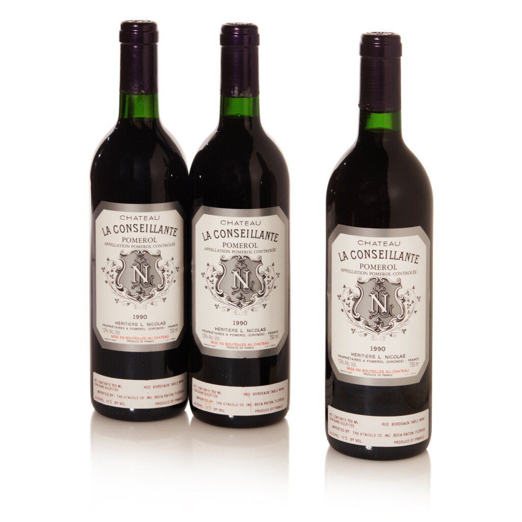View full screen - View 1 of Lot 28. Château La Conseillante 1990 (6 BT).