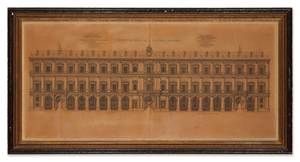 View full screen - View 1 of Lot 260. Rutgert Alberts Royal Palace, Naples 1602.