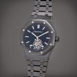 Reference 26522CE.OO.1225CE.01 Royal Oak | A limited edition ceramic tourbillon wristwatch with bracelet and power reserve indication, Circa 2020