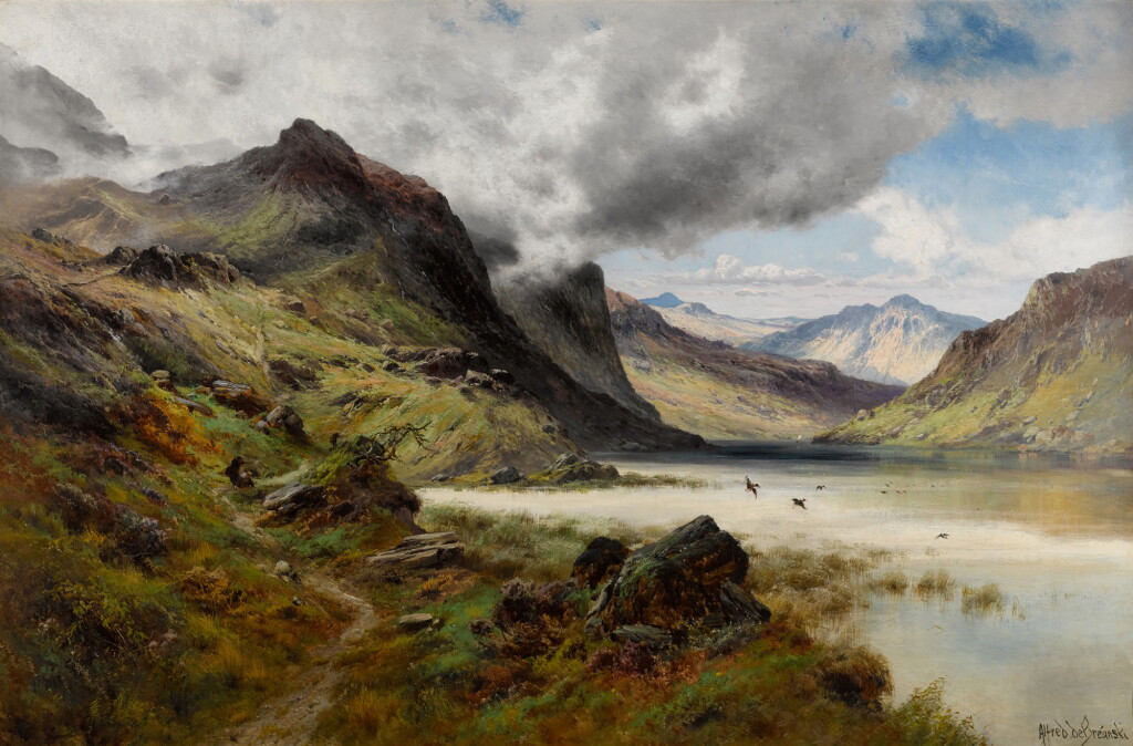 View full screen - View 1 of Lot 16. ALFRED DE BRÉANSKI SNR. | LOCHERNHEAD, WILD DUCK SHOOTING.