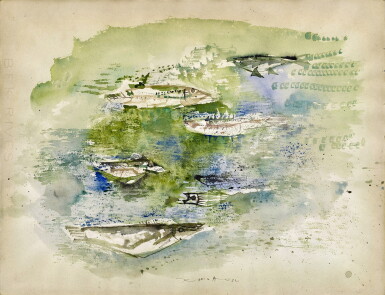 View full screen - View 1 of Lot 201. Zao Wou-Ki 趙無極 | Untitled 無題.