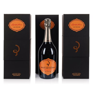 View full screen - View 1 of Lot 714. Billecart-Salmon Rosé, Cuvée Elisabeth Salmon 2008 (3 BT).