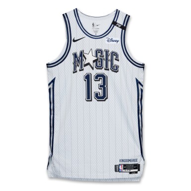 View full screen - View 1 of Lot 178. Jett Howard Orlando Magic 2024-2025 Game Issued City Edition Jersey.