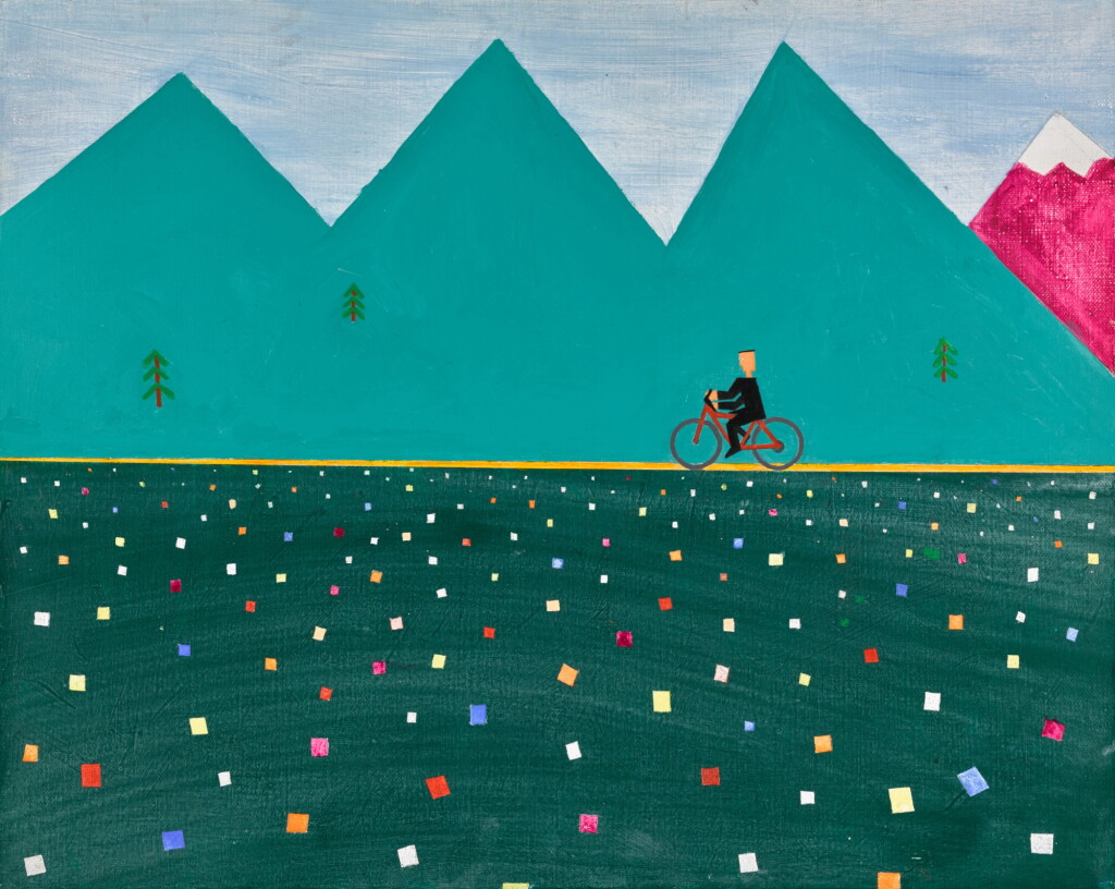 View full screen - View 1 of Lot 219. Albert Hofmann on his Way Home.