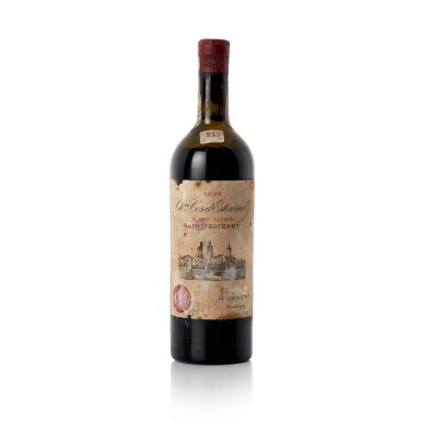 View full screen - View 1 of Lot 857. Château Cos d'Estournel 1928 (1 BT).