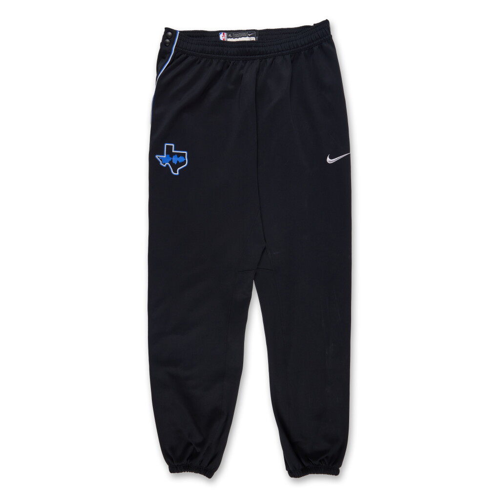View full screen - View 1 of Lot 104. Luka Dončić Dallas Mavericks 2024 NBA Finals Game Issued Warm Up Pants.