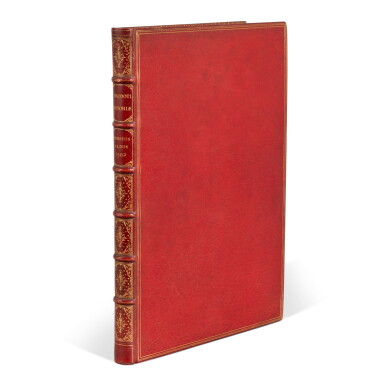 View full screen - View 1 of Lot 768. Herodotus, Histories, Venice, Aldo, 1502, nineteenth-century red morocco.
