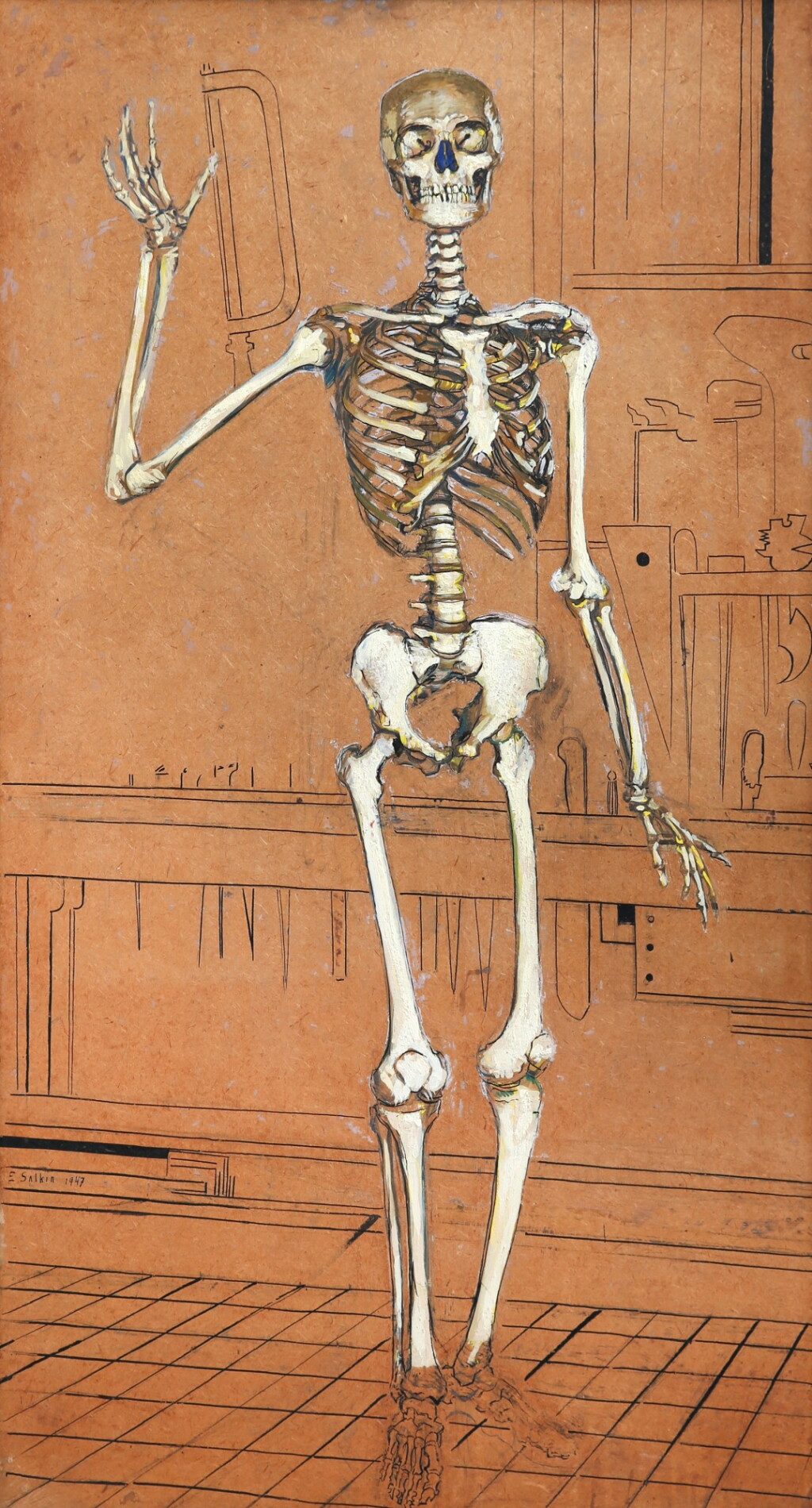 View full screen - View 1 of Lot 69. EMILE SALKIN | SQUELETTE.