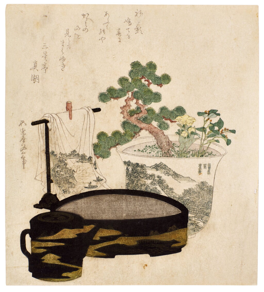 View full screen - View 1 of Lot 25. Katsushika Hokusai (1760-1849) | A Horse Charm (Mayoke) | Edo period, 19th century.