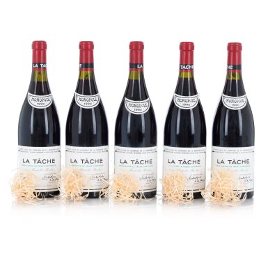 View full screen - View 1 of Lot 18. La Tâche 1990 Domaine de la Romanée-Conti (10 BT).