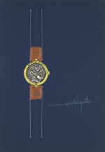 An original prototype design of wristwatch with accompanying NFT, Circa 1976