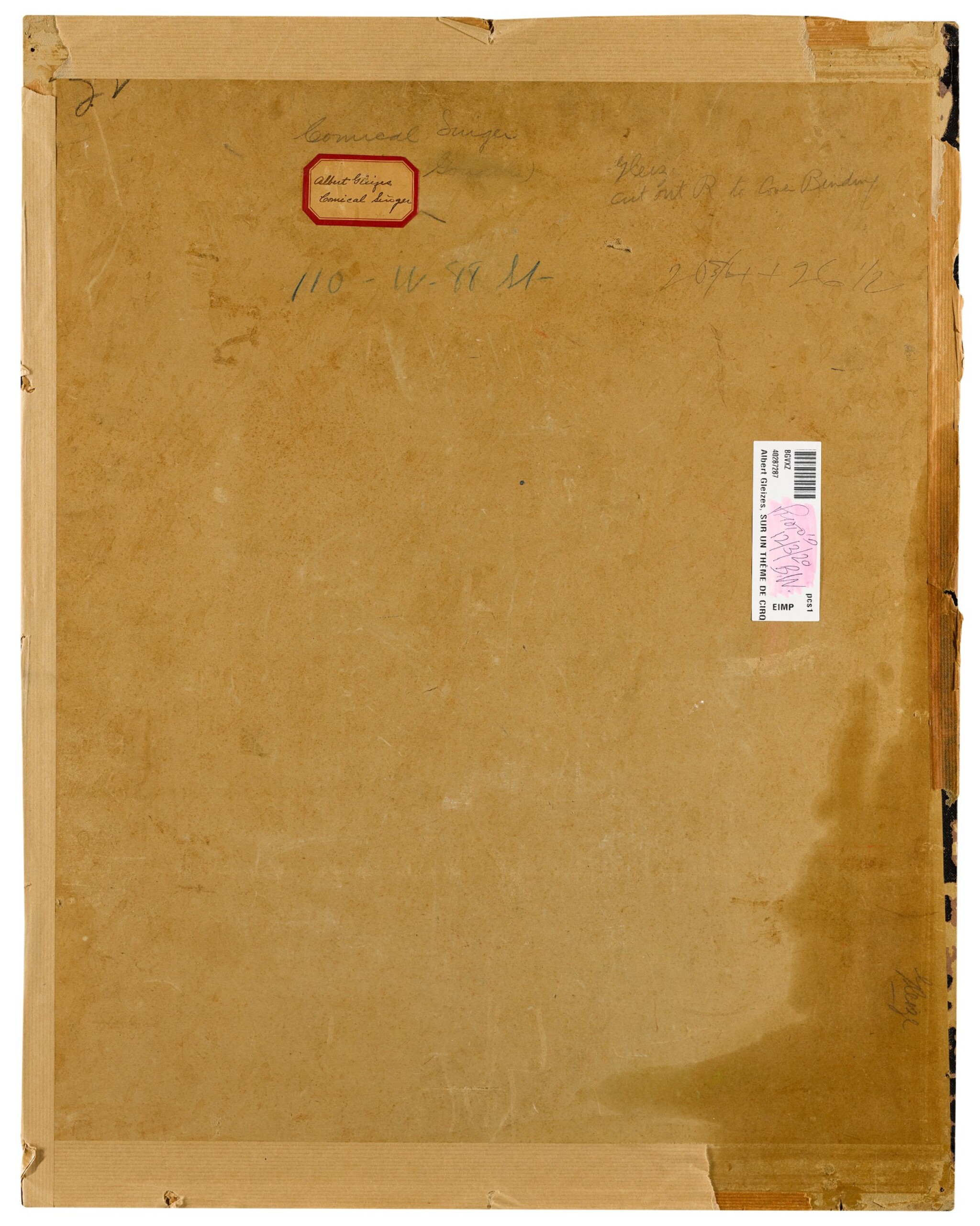 Albert Gleizes Sur Un Theme De Cirque Impressionist Modern Art Day Sale Sotheby S