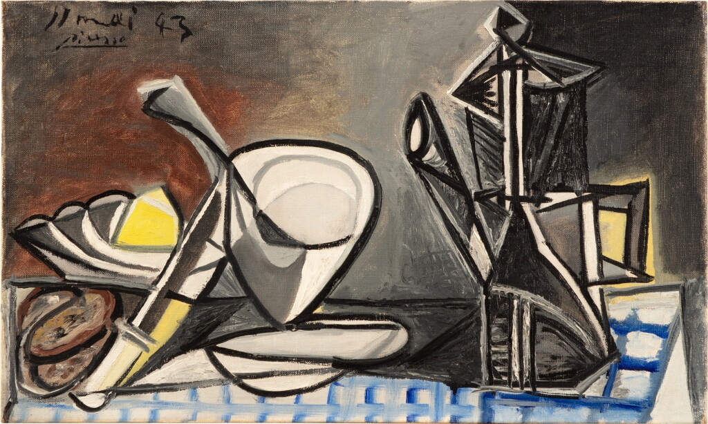 View full screen - View 1 of Lot 2. Nature morte à la cafetière.