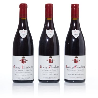 View full screen - View 1 of Lot 244. Gevrey Chambertin, 1er Cru Champeaux 2016 Denis Mortet (3 BT).