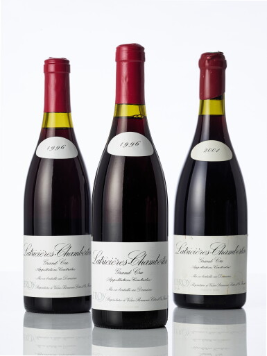 View full screen - View 1 of Lot 6860. Latricières Chambertin 2001 Domaine Leroy (1 BT).
