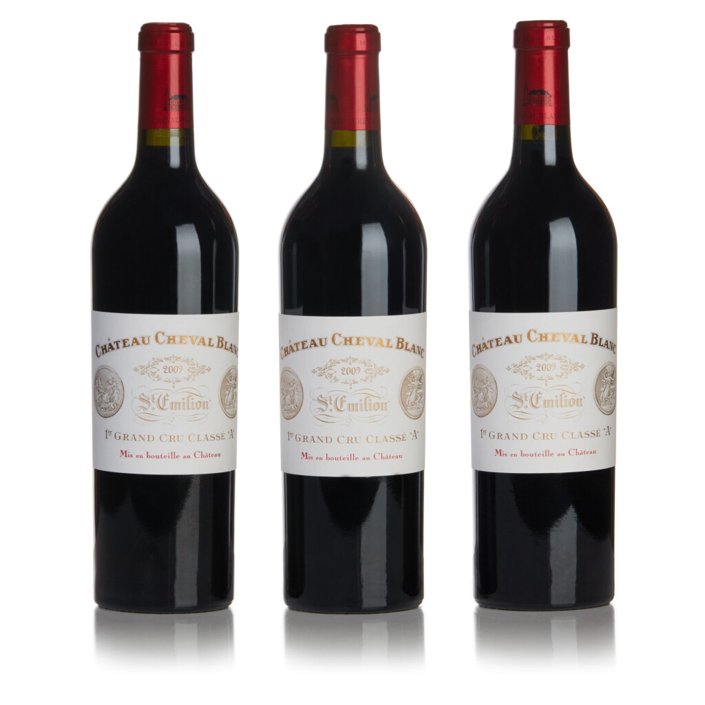 View full screen - View 1 of Lot 162. Château Cheval Blanc 2009 (10 BT).