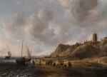 View of the Beach at Egmond-aan-Zee