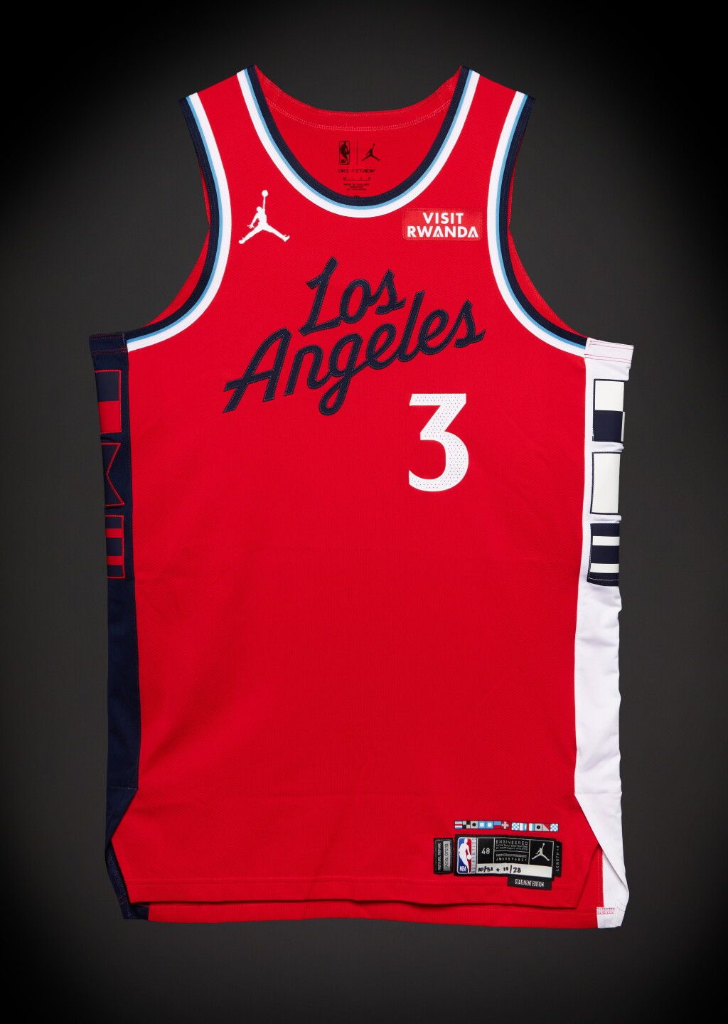 View full screen - View 1 of Lot 36. Chris Paul Los Angeles Clippers 2025-2026 Emirates NBA Cup Game Worn Statement Edition Jersey | Matched to 2 Games.
