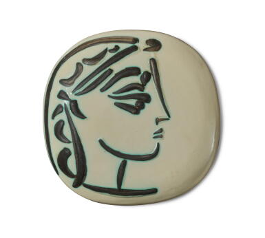 View full screen - View 1 of Lot 66. Profil de Jacqueline (A. R. 383).