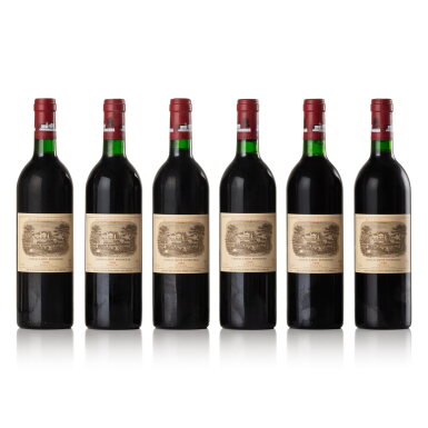 View full screen - View 1 of Lot 14. Château Lafite 1988 (12 BT).