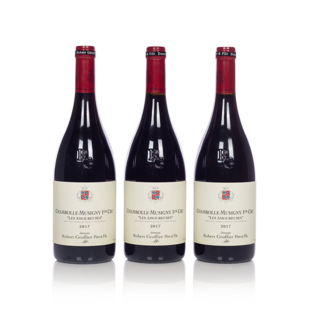 View full screen - View 1 of Lot 44. Chambolle Musigny, Les Amoureuses 2017 Robert Groffier (12 BT).