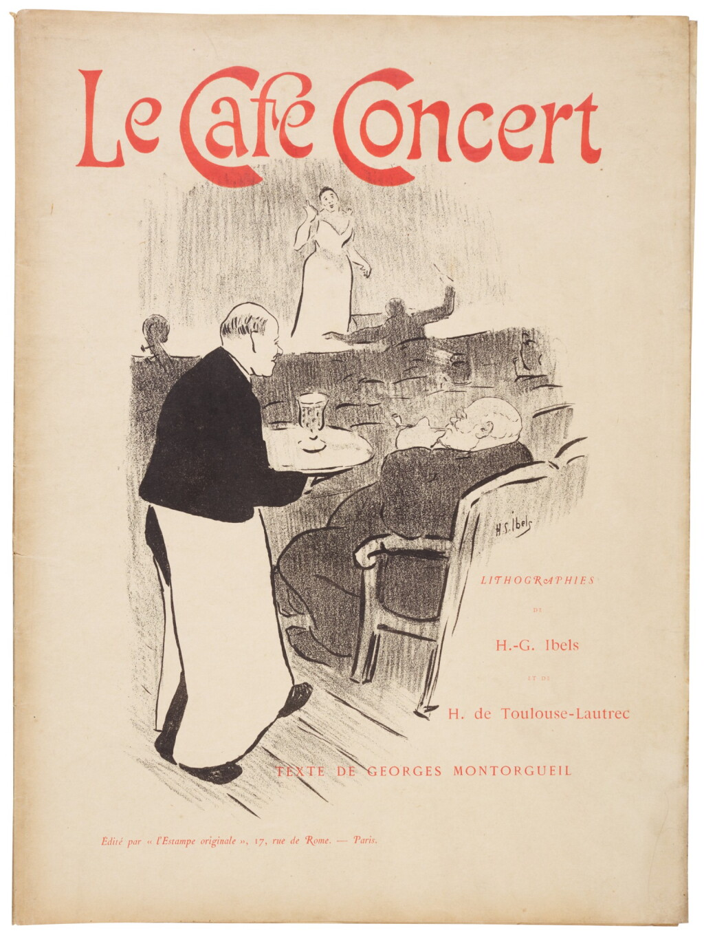 View full screen - View 1 of Lot 33. Le Café Concert (D. 28-38; Adr. 16-26; W. 18-28).