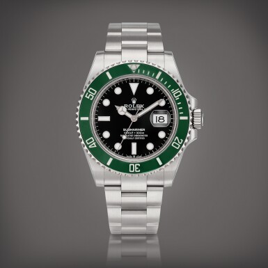 View full screen - View 1 of Lot 2317. Submariner "Starbucks", Reference 126610LV A stainless steel wristwatch with date and bracelet, Circa 2021 | 勞力士 | Submariner "Starbucks" 型號126610lv | 精鋼鏈帶腕錶,備日期顯示,約2021年製.