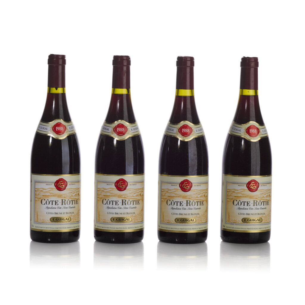 View full screen - View 1 of Lot 97. Côte Rôtie, Brune et Blonde 1988 Guigal (12 BT).