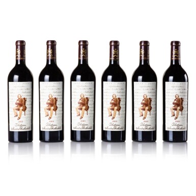 View full screen - View 1 of Lot 235. Château Mouton Rothschild 2003 (12 BT).