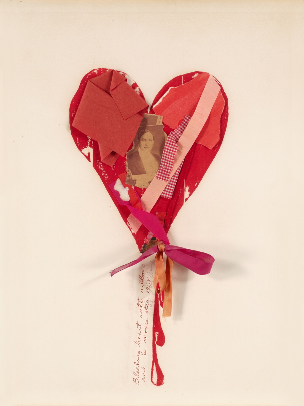 View full screen - View 1 of Lot 749. Bleeding Heart with Ribbons and Movie Star (Galerie Mikro 49).